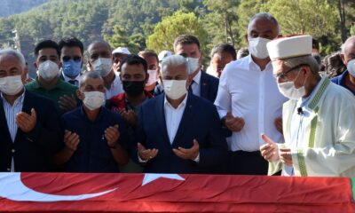 Ekiplere su taşırken hayatını kaybeden Şahin Akdemir son yolculuğuna uğurlandı