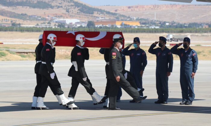 El Bab şehitleri memleketlerine uğurlandı