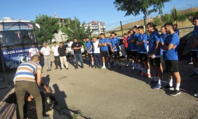 Elazığ Karakoçan sahaya indi