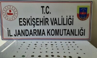 Elindeki 65 adet sikkeyi satamadan yakalandı