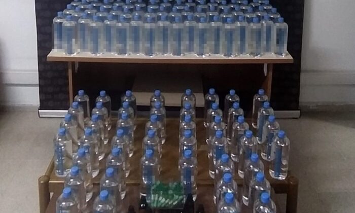 Emniyetten kaçak içki operasyonu