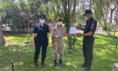 Engelli gencin askerlik sevinci