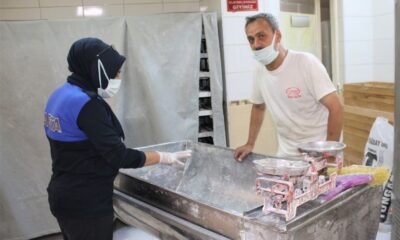 Erzincan zabıtasından fırın denetimi