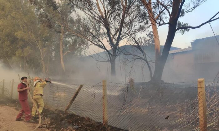 Eskişehir ve Afyonkarahisar’dan yangına destek