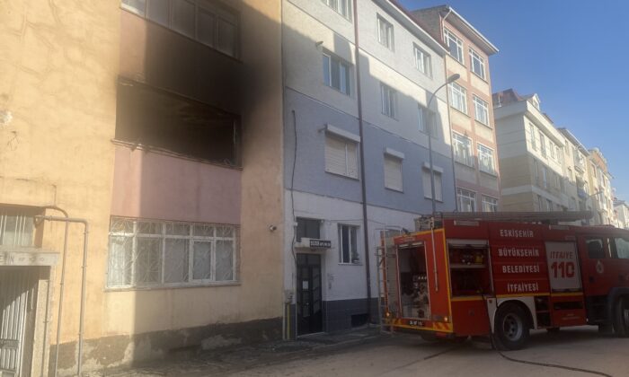 Eskişehir’de ev yangını korkuttu