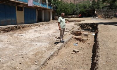 Evinin avlusunda tarihi hazine çıktı, taşınması 3 yıl sürdü