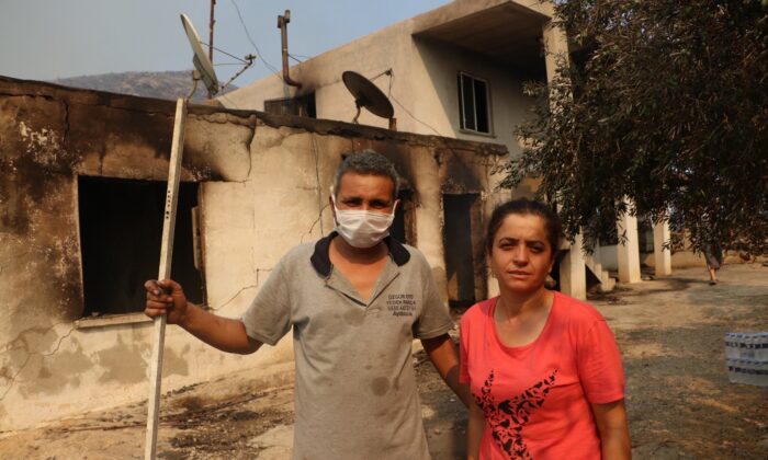 Evleri yanan vatandaşlar: “Canımızı zor kurtardık”