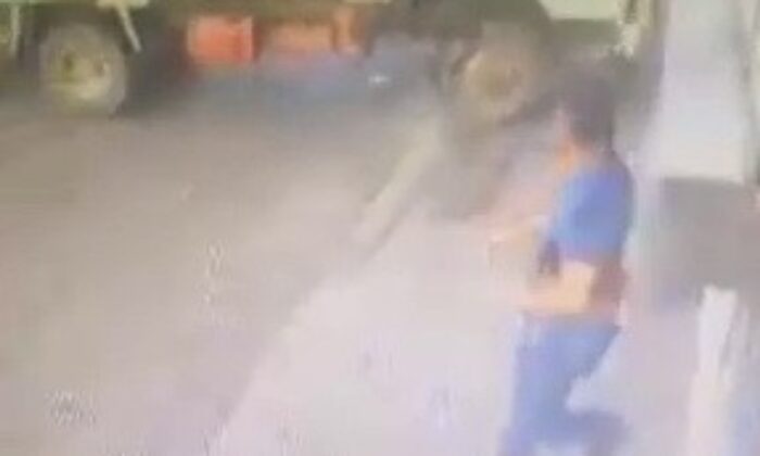 Ezilmekten böyle kurtuldu