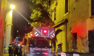 Fatih Unkapanı’nda çöken metruk binadaki çalışmalar sona erdi