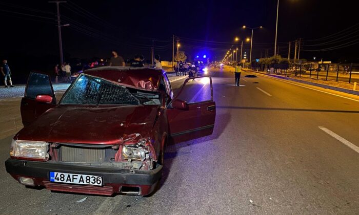 Fethiye’de otomobilin çarptığı yaya feci şekilde can verdi