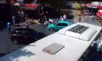 Fırsatı kaçırmayan hırsız, kaza yapan sosyal medya fenomenin cep telefonunu böyle çaldı