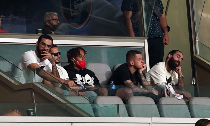 Galatasaray’ın yenileri tribünde