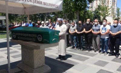 Gazeteci Süleyman Keskin son yolculuğuna uğurlandı