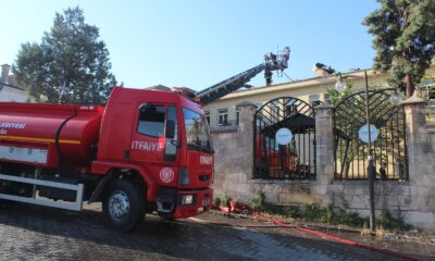 Gaziantep’te özel hastanede çıkan yangın büyümeden söndürüldü