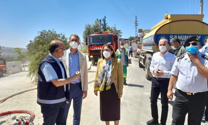 Gaziantep’teki depo yangına kaza yapan kamyon neden oldu