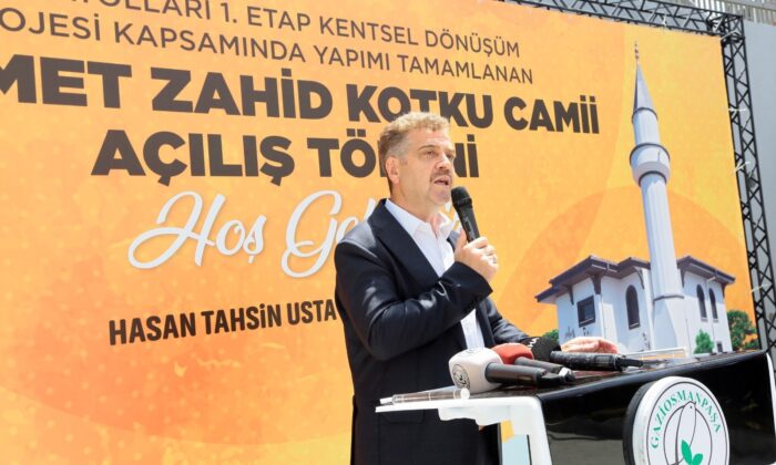 Gaziosmanpaşa kentsel dönüşümle bir camiye daha kavuştu