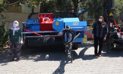 GEKA’dan Beylerbeyi çiftçisine yarım milyonluk ekipman desteği