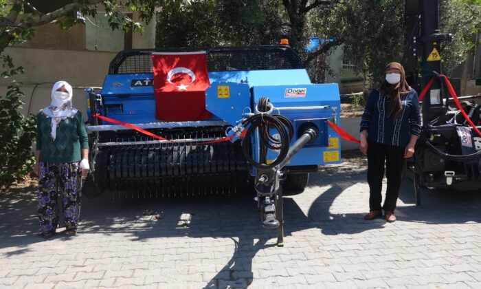 GEKA’dan Beylerbeyi çiftçisine yarım milyonluk ekipman desteği