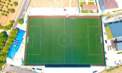 Gençlik Merkezi sahasında zemin yenileme ve bakım onarım çalışmalarında sona gelindi