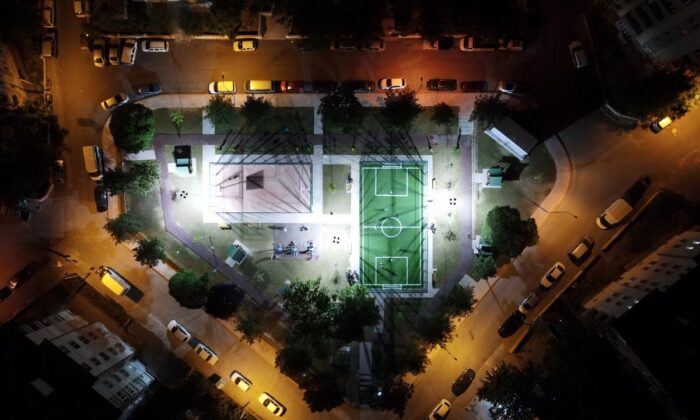 Gençlik Parkı yeni haliyle göz kamaştırdı