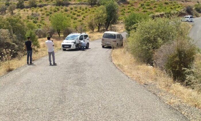 Gercüş’te trafik kazası: 2 yaralı