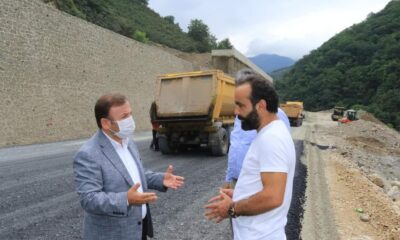Giresun-Dereli yolu tamamlandığında 8 kilometre kısalmış olacak