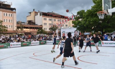 Giresun’da sokak basketbolu turnuvası düzenleniyor