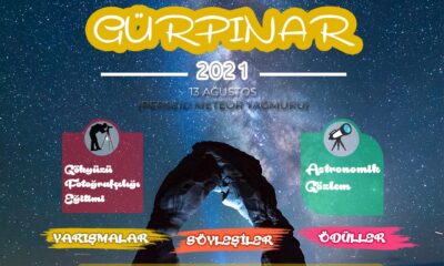Gökyüzü Gözlem ve Fotoğraflama Festivali (Astrofest) Gürpınar’da Başlıyor