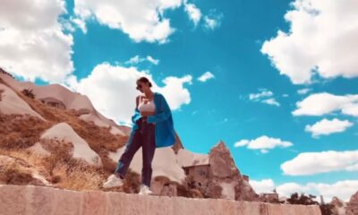 Güzel oyuncu Demet Özdemir’in Kapadokya fotoğraflarına beğeni yağdı
