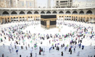 Hacı adayları, Kabe’yi tavaf etti