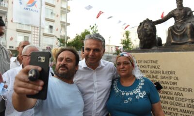 Hacı Bektaş Veli heykeli törenle açıldı