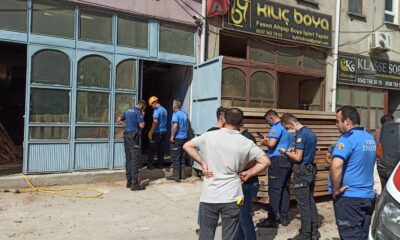 Halatı kopan yük asansörü çakıldı: 1 ağır yaralı