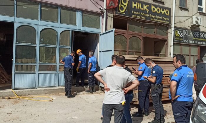 Halatı kopan yük asansörü çakıldı: 1 ağır yaralı