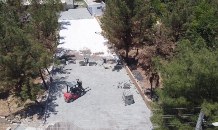 Haliliye Belediyesinden 4 mahallede yol yapım çalışması