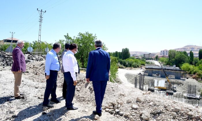 Hanımınçiftliği – Taştepe viyadüğünde hummalı çalışmalar sürüyor