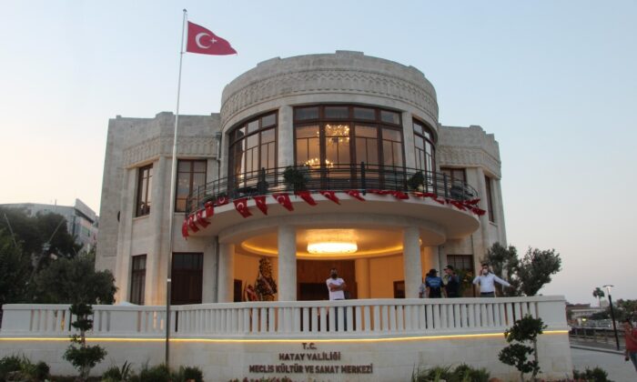 Hatay Meclis Kültür Sanat Merkezi hizmete girdi