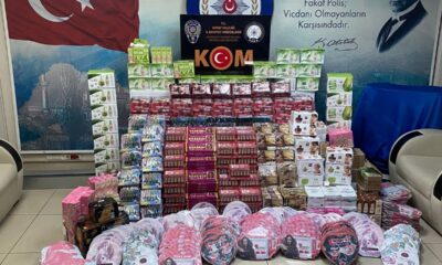 Hatay’da 10 bin 158 adet gümrük kaçağı kişisel bakım ürünü ele geçirildi