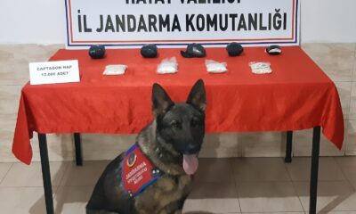 Hatay’da 12 bin adet uyuşturucu hap ele geçirildi