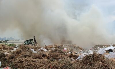 Hatay’da seralara yakın alanda yangın