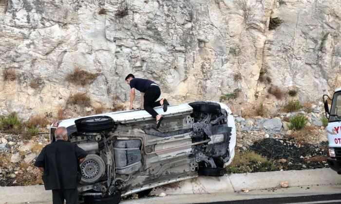 Hatay’da trafik kazası: 1 yaralı