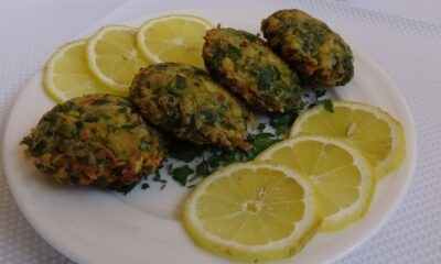 Hatay’ın yöresel mezesi öcce enginar katılarak yapıldı