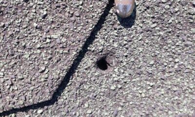 Havaya atılan serseri mermiler 4 evin çatısını deldi