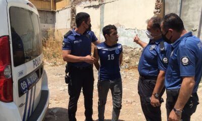 Hırsızlık için girdiği apartmanın çatısında kıskıvrak yakalandı