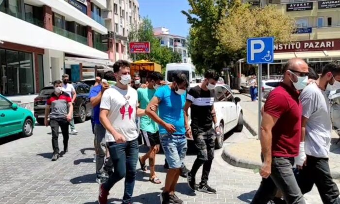 Hırsızlık şüphelisi 12 kişi adliyeye sevk edildi