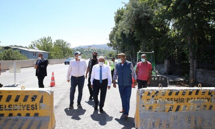 Hisarcık-Hacılar arasındaki yolda sona yaklaşıldı