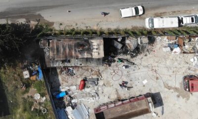 Hurdalık yandı, dumanlar şehrin her yerinden göründü