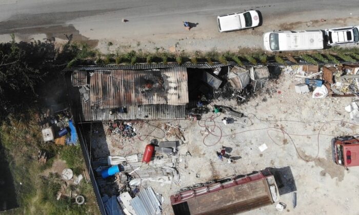 Hurdalık yandı, dumanlar şehrin her yerinden göründü