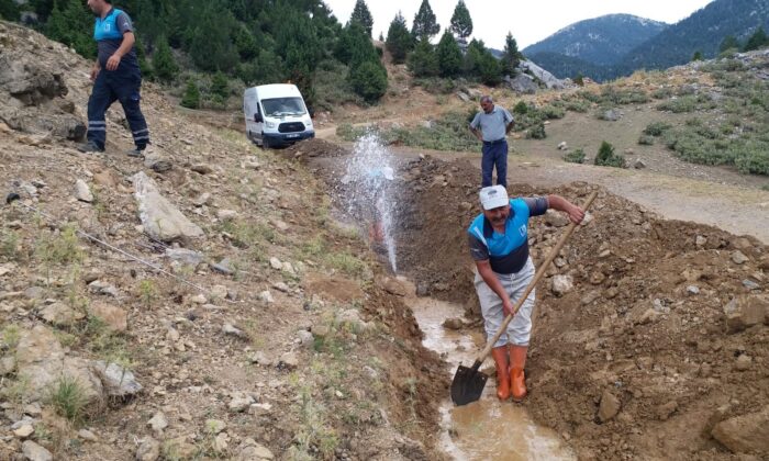 İbradı’da içme suyunda yaşanan basınç düşüklüğü sorunu çözüldü