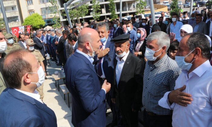 İçişleri Bakanı Soylu, Şırnak’ta halkla bayramlaştı