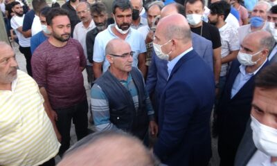 İçişleri Bakanı Soylu’dan katledilen ailenin yakınlarına taziye ziyareti